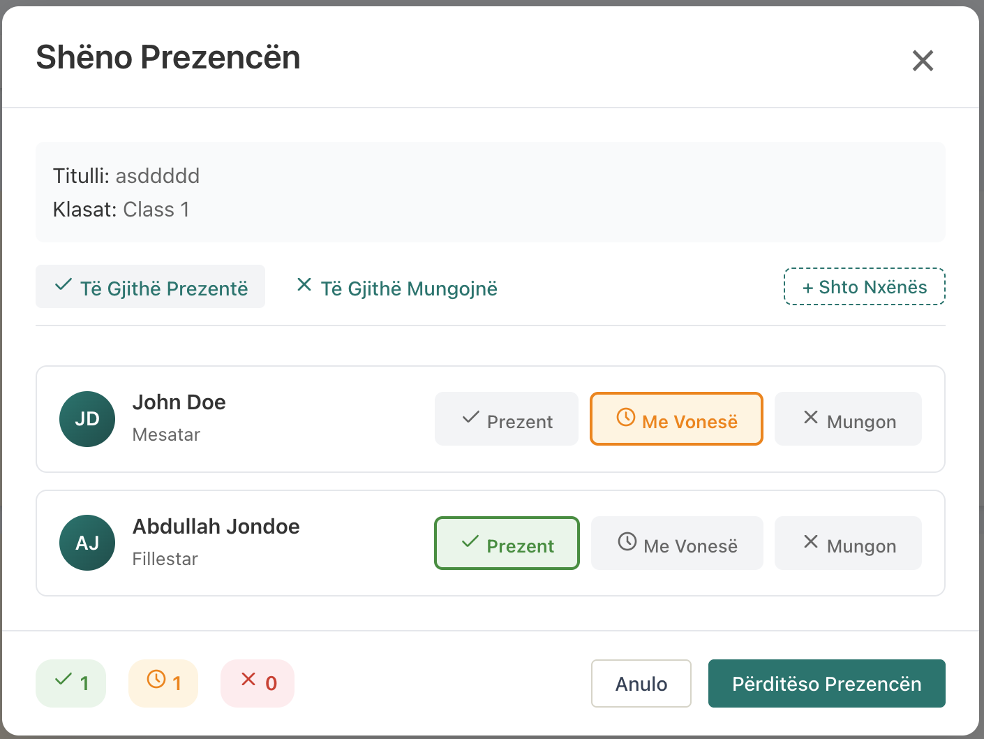 The daily teaching workflow, end to end